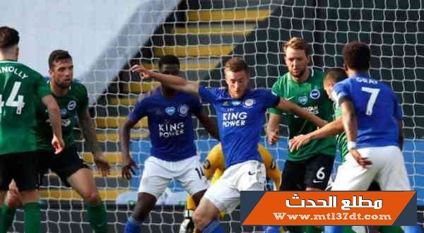 برايتون يتعادل مع ليستر سيتي في البريميرليج