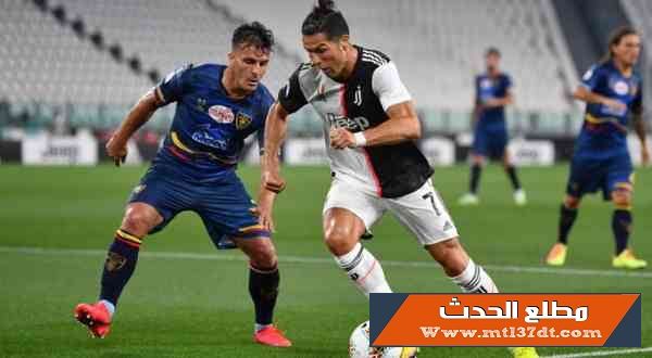 يوفنتوس يسحق ليتشي ويتقدم في الصدارة