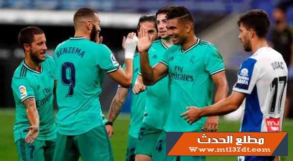 ريال مدريد يتصدر الليجا بعد فوز شاق على إسبانيول