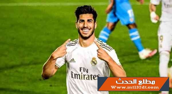 أسينسيو يسجل هدفاً بعد غياب دام 329 يوماً