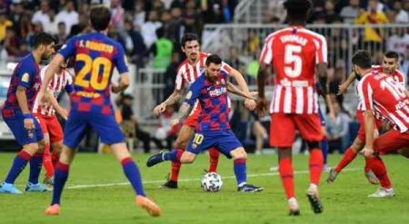 تعثر برشلونة على منافسة اللقب بعد التعادل مع أتليتكو مدريد