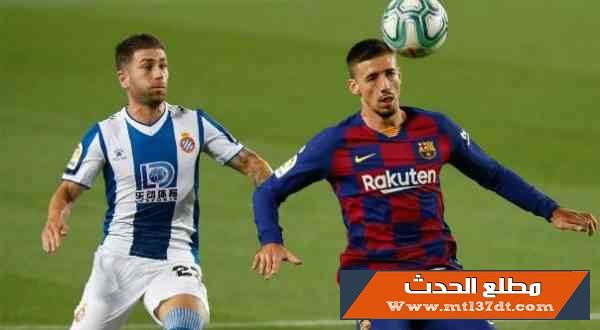 برشلونة يكتسح إسبانيول ويرسله للدرجة الثانية