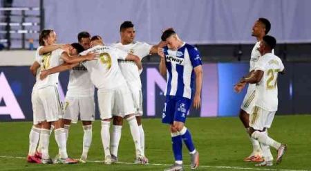 ريال مدريد يذهب نحو لقب الليجا بالفوز على ألافيس