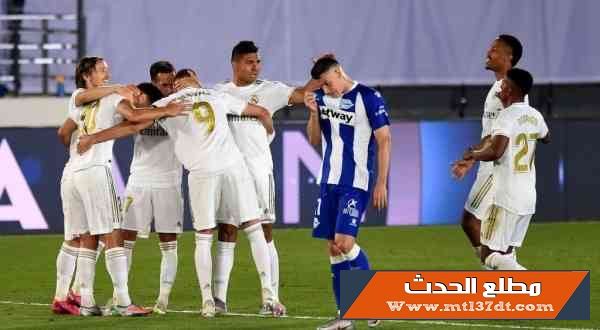 ريال مدريد يذهب نحو لقب الليجا بالفوز على ألافيس