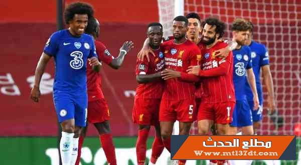 ليفربول يحتفل بلقب البريميرليج بفوز مثير على تشيلسي