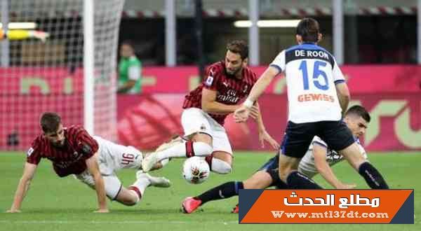 التعادل يجمع ما بين ميلان و ضيفه أتالانتا