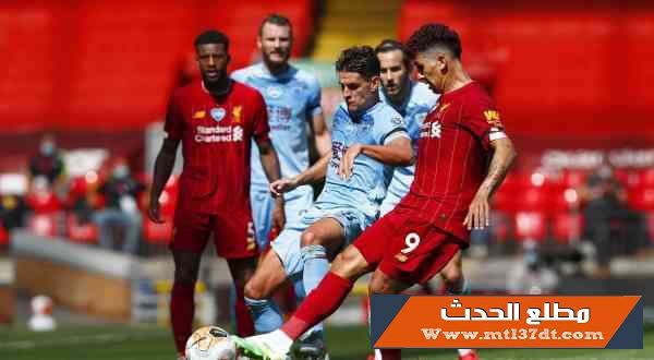 بيرنلي يفرض التعادل على ليفربول