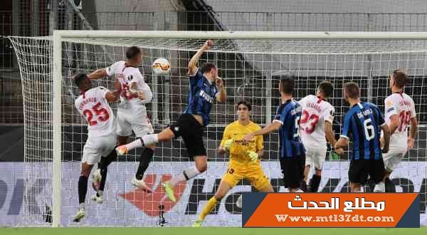 إشبيلية يهزم انتر ميلان ويتوج بالدوري الأوروبي للمرة السادسة