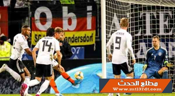 هولندا تفوز على ألمانيا في تصفيات أوروبا