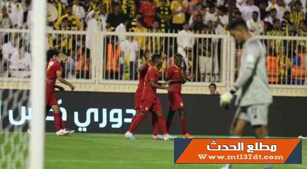 ضمك تفاجئ الاتحاد وتحصد الفوز الأول في تاريخها في الدوري