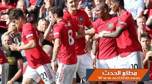 مانشستر يونايتد يتخطى ليستر سيتي في الدوري الإنجليزي الممتاز