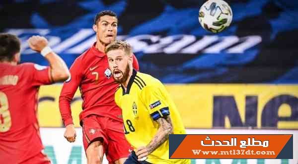 كريستيانو يقود البرتغال للفوز على السويد