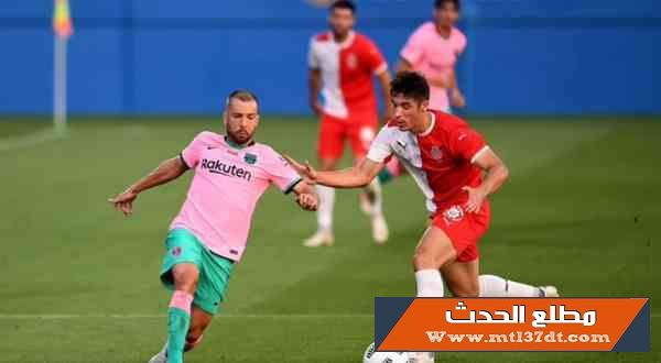 ميسي يقود برشلونة للفوز على جيرونا