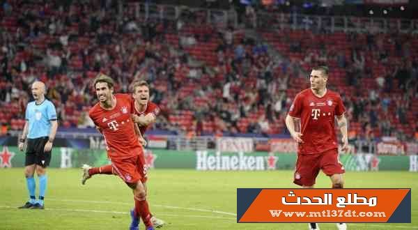 بايرن ميونيخ يتوج بالسوبر الأوروبي على حساب إشبيلية