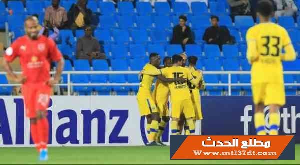 التعاون يحقق الإنتصار على الدحيل ويتأهل للدور القادم