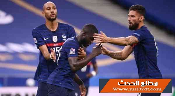 فرنسا تحقق فوزاً دراماتيكياً على كرواتيا