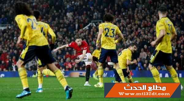 ارسنال يفرض التعادل على مانشستر يونايتد في الدوري الممتاز