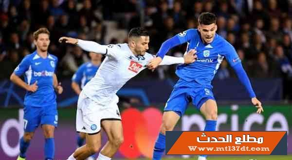 تعادل نابولي مع جينك