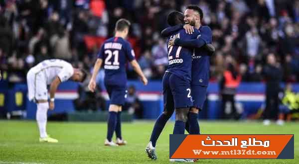 باريس سان جيرمان يسحق أنجيه ويعزز موقفه في الصدارة
