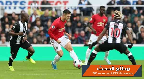 نيوكاسل يفوز على مانشستر يونايتد في الدوري الممتاز
