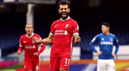 محمد صلاح يسجل هدفه الـ100 مع ليفربول