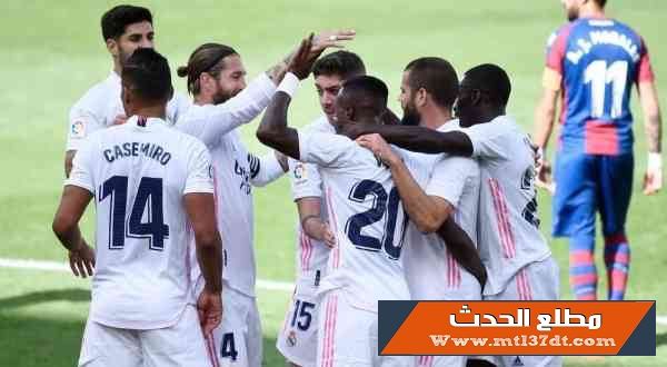 ريال مدريد يتصدر الليجا مؤقتاً بفوز ثمين على ليفانتي