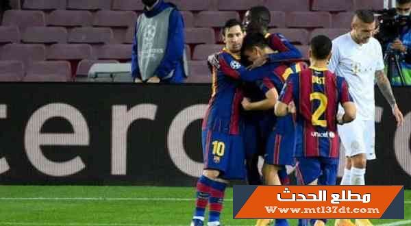 برشلونة يبدأ مشوار الأبطال بفوز ساحق على فيرنكفاروسي